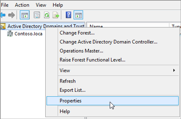 How to add UPN suffix in Active Directory